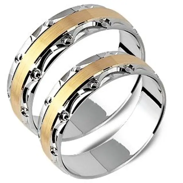 Obrączki ślubne - Wzór S 167