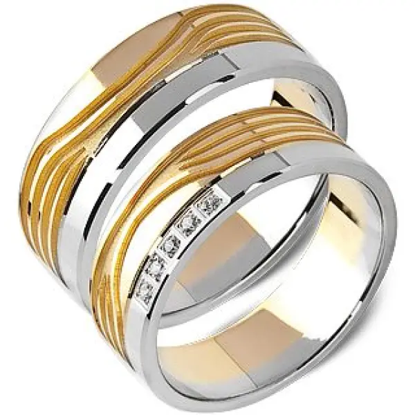 Obrączki ślubne - Wzór S 166