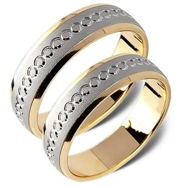 Obrączki ślubne - Wzór S 174