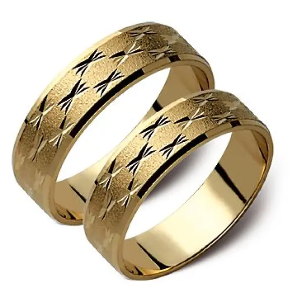 Obrączki ślubne - Wzór S 84