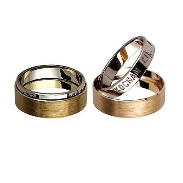 Obrączki ślubne - Wzór S 135