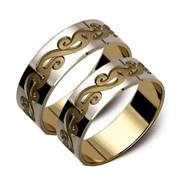 Obrączki ślubne - Wzór S 138