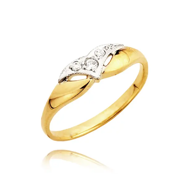 Pierścionek z brylantem - Wzór L 0001 B