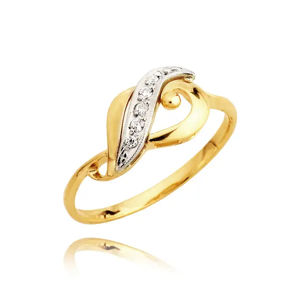 Pierścionek z brylantem - Wzór L 0004 B