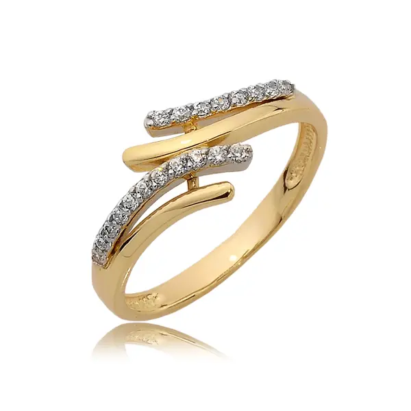 Pierścionek z brylantem - Wzór N 0379 B