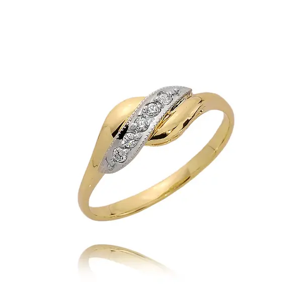 Pierścionek z brylantem - Wzór N 0011 B