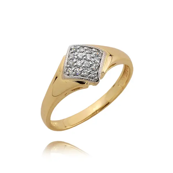 Pierścionek z brylantem - Wzór N 0341 B