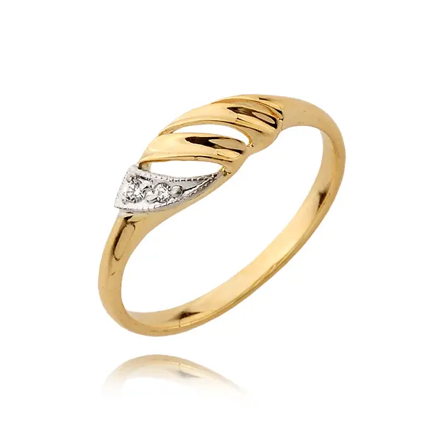 Pierścionek z brylantem - Wzór N 0055 B