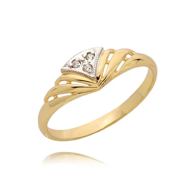 Pierścionek z brylantem - Wzór PB 0019 B