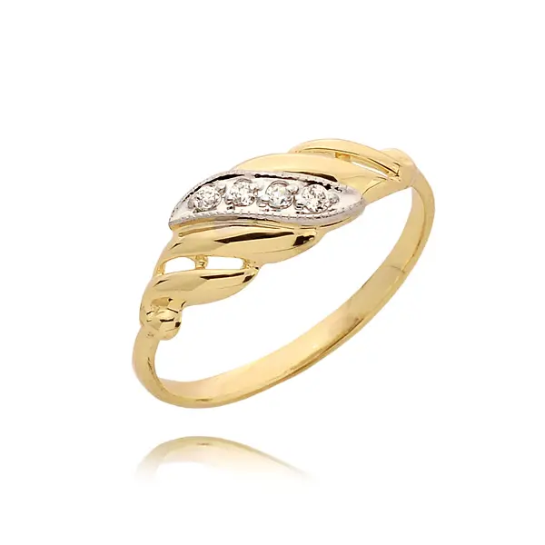 Pierścionek z brylantem - Wzór PB 0026 B