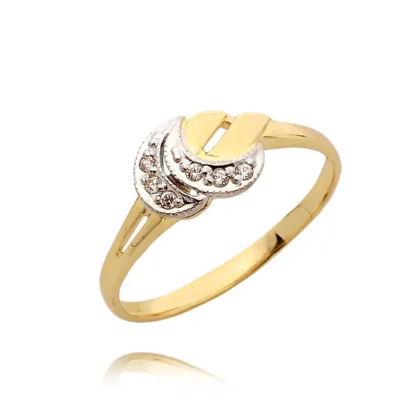 Pierścionek z brylantem - Wzór PB 0028 B