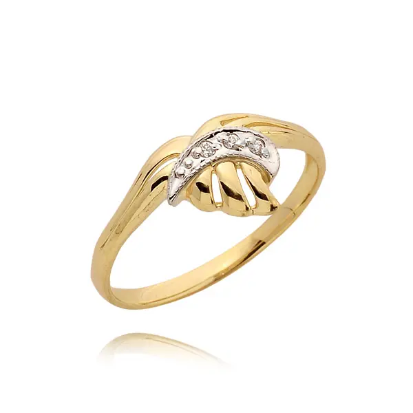 Pierścionek z brylantem - Wzór PB 0029 B