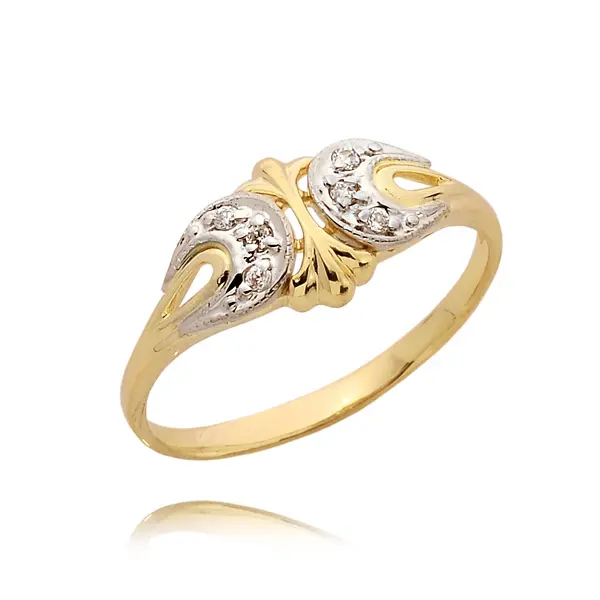 Pierścionek z brylantem - Wzór PB 0032 B