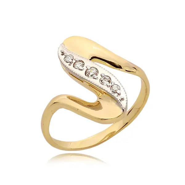 Pierścionek z brylantem - Wzór PB 0035 B