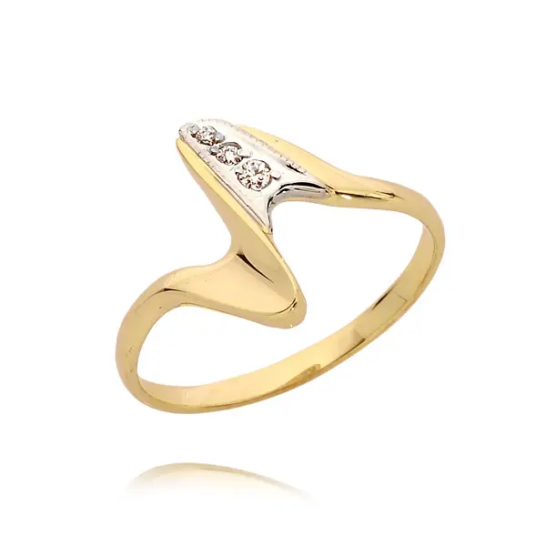 Pierścionek z brylantem - Wzór PB 0038 B