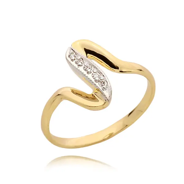 Pierścionek z brylantem - Wzór PB 0039 B