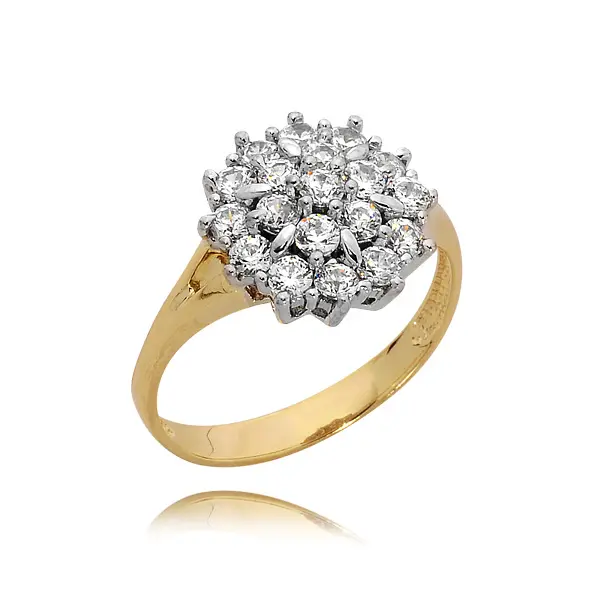 Pierścionek z brylantem - Wzór PB 0084 B