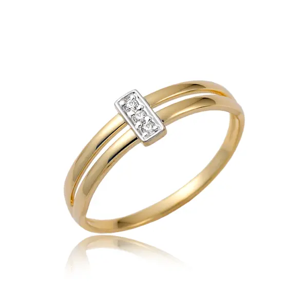 Pierścionek z brylantem - Wzór P 1854 B