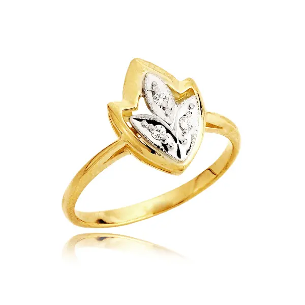 Pierścionek z brylantem - Wzór L 0003 B