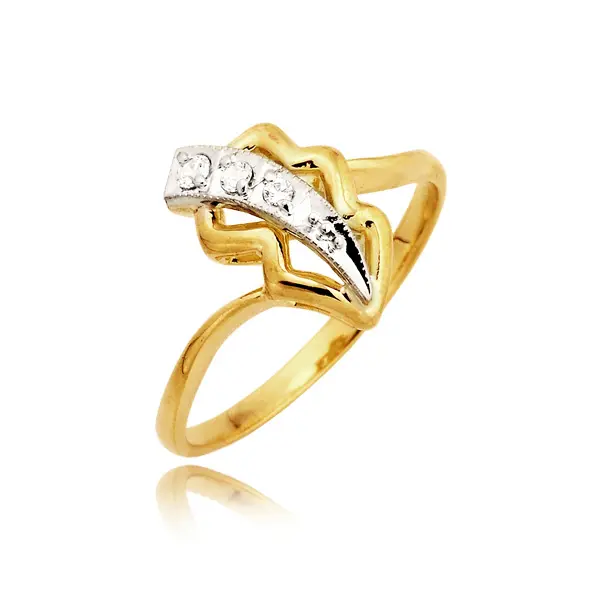 Pierścionek z brylantem - Wzór L 0012 B