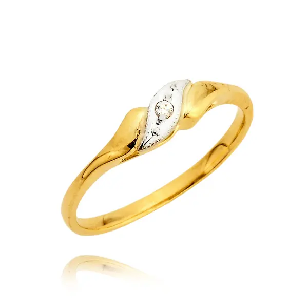 Pierścionek z brylantem - Wzór L 0038 B