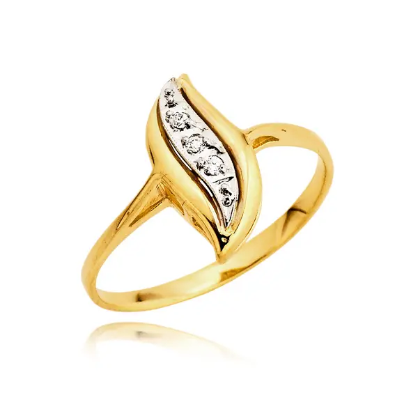 Pierścionek z brylantem - Wzór L 0013 B