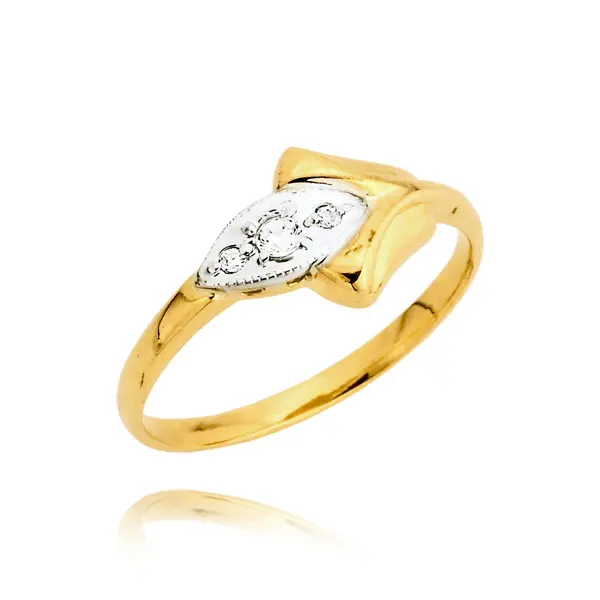 Pierścionek z brylantem - Wzór L 0034 B