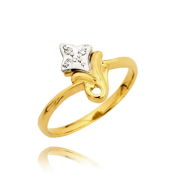 Pierścionek z brylantem - Wzór L 0035 B