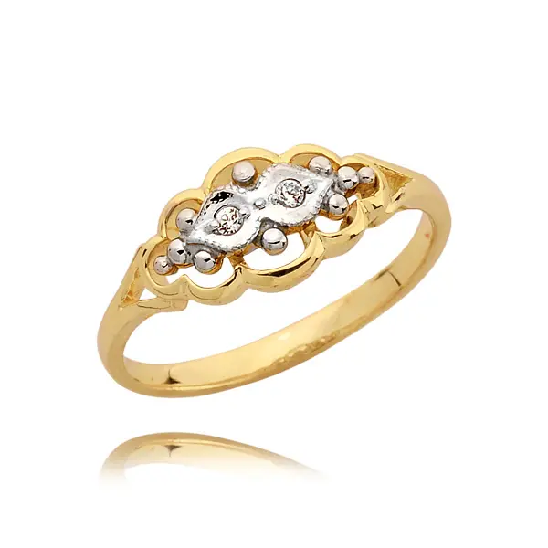 Pierścionek z brylantem - Wzór N 0022 B