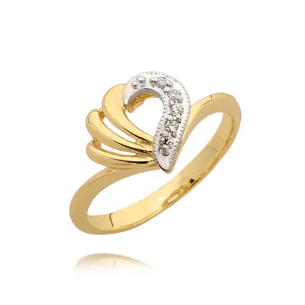 Pierścionek z brylantem - Wzór N 0028 B