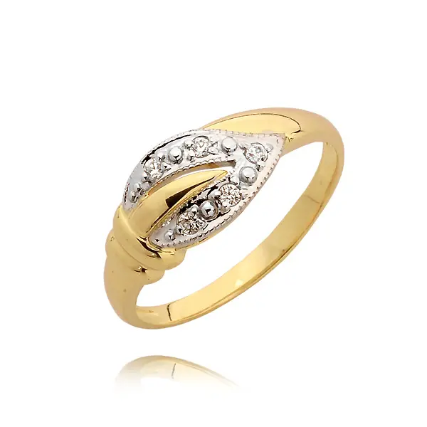 Pierścionek z brylantem - Wzór N 0030 B