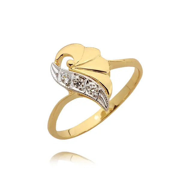 Pierścionek z brylantem - Wzór N 0034 B