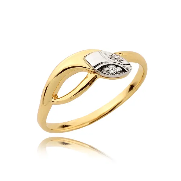 Pierścionek z brylantem - Wzór N 0057 B