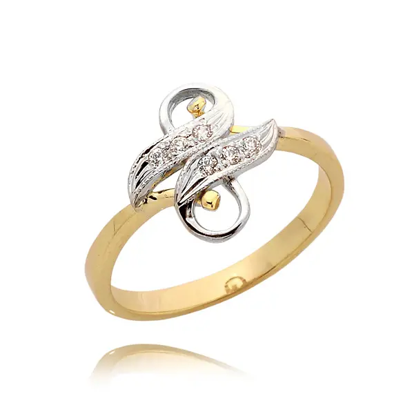 Pierścionek z brylantem - Wzór PB 0007 B