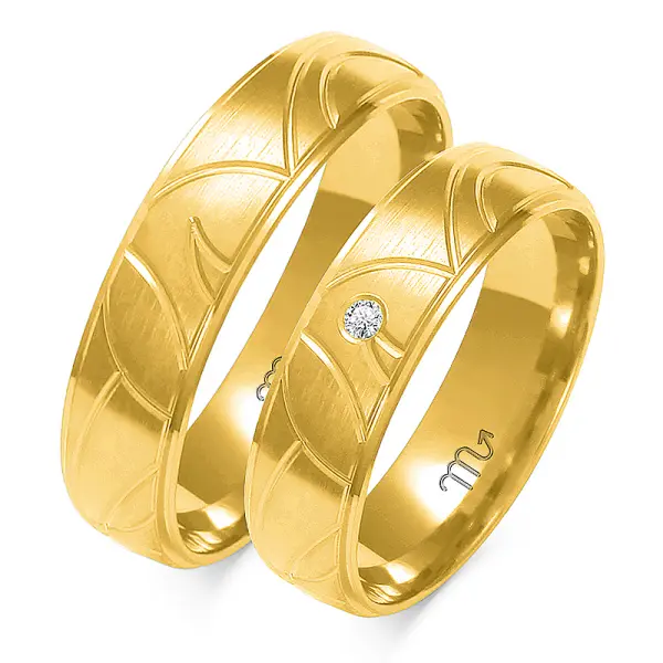 Obrączki ślubne - Wzór OZ 125