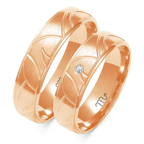 Obrączki ślubne - Wzór OZ 125