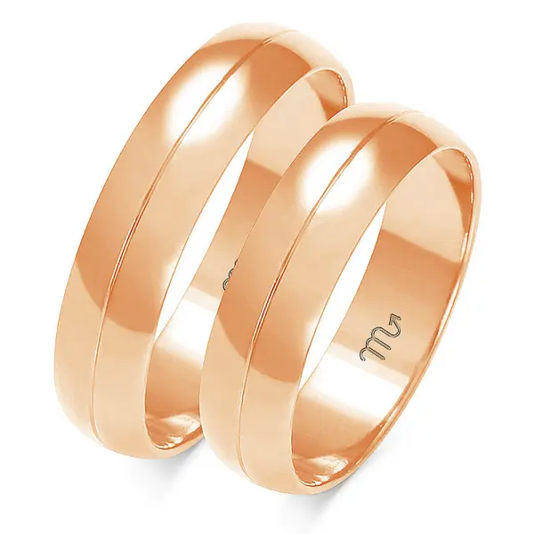 Obrączki ślubne - Wzór OZ 202