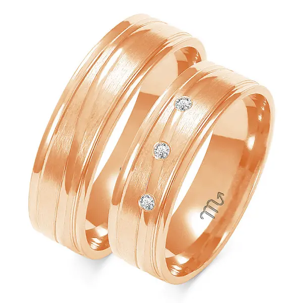 Obrączki ślubne - Wzór OZ 218