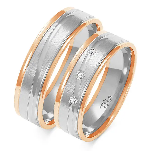 Obrączki ślubne - Wzór OZ 218