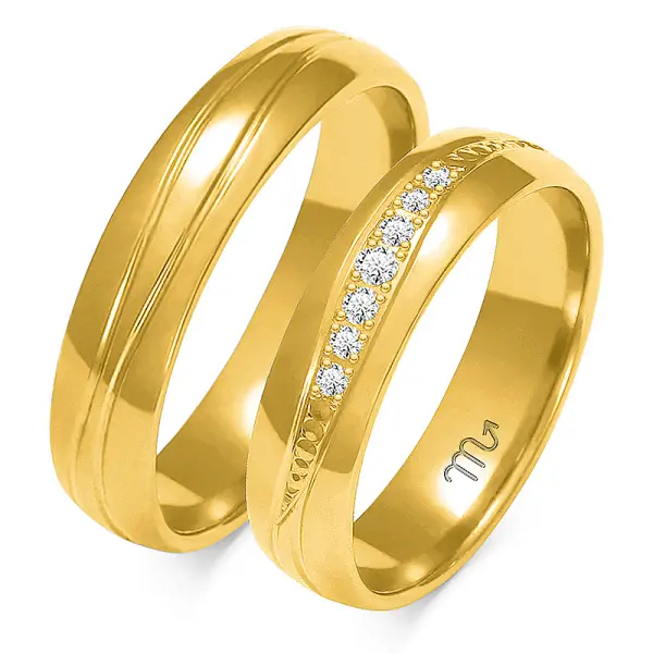 Obrączki ślubne - Wzór OZ 131