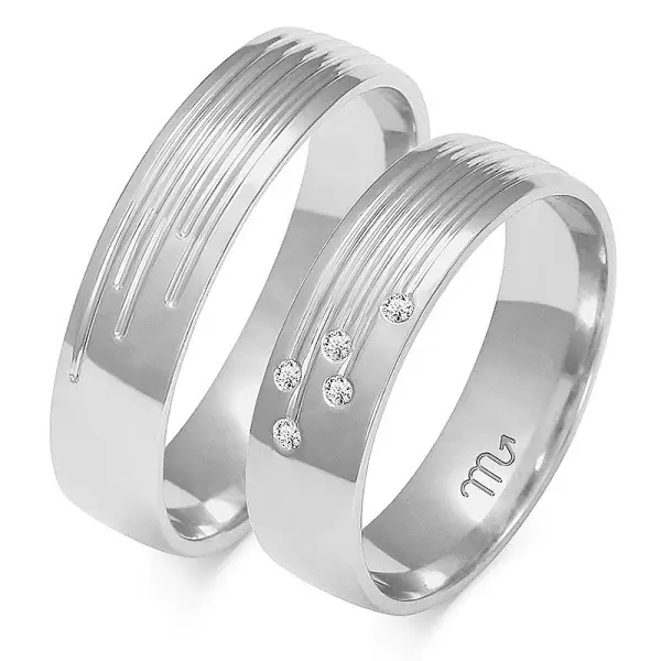 Obrączki ślubne - Wzór OZ 133