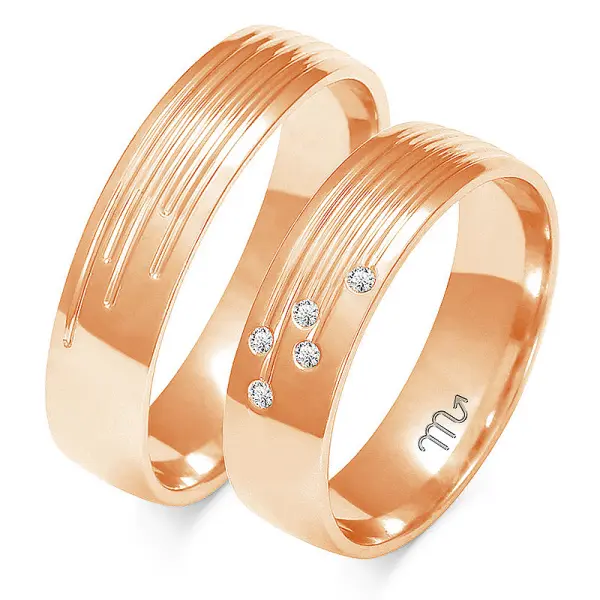 Obrączki ślubne - Wzór OZ 133