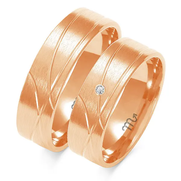 Obrączki ślubne - Wzór OZ 134