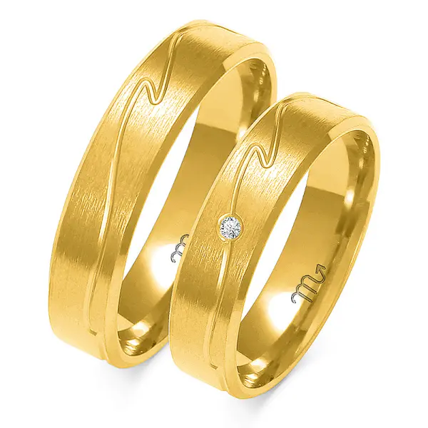 Obrączki ślubne - Wzór OZ 135