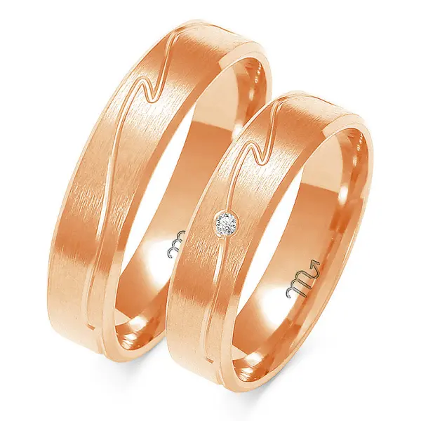 Obrączki ślubne - Wzór OZ 135