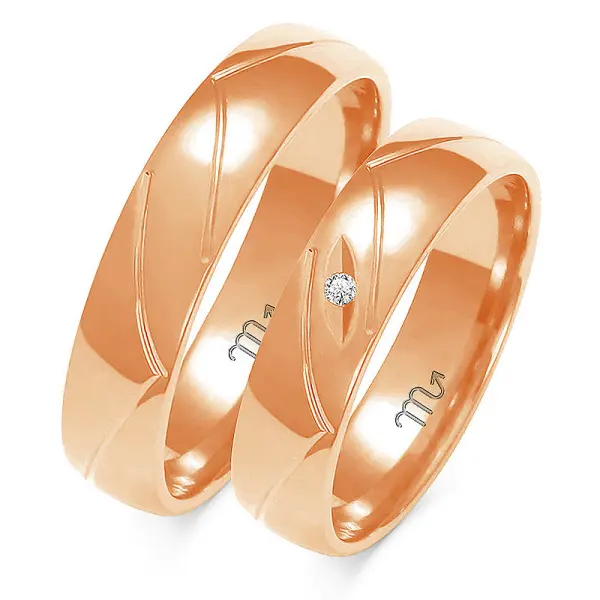 Obrączki ślubne - Wzór OZ 138