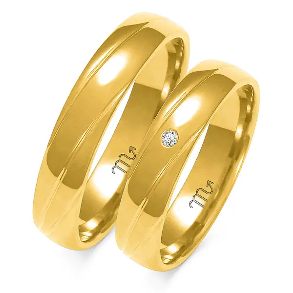 Obrączki ślubne - Wzór OZ 139