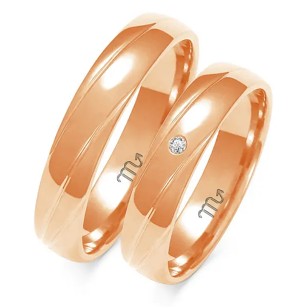 Obrączki ślubne - Wzór OZ 139