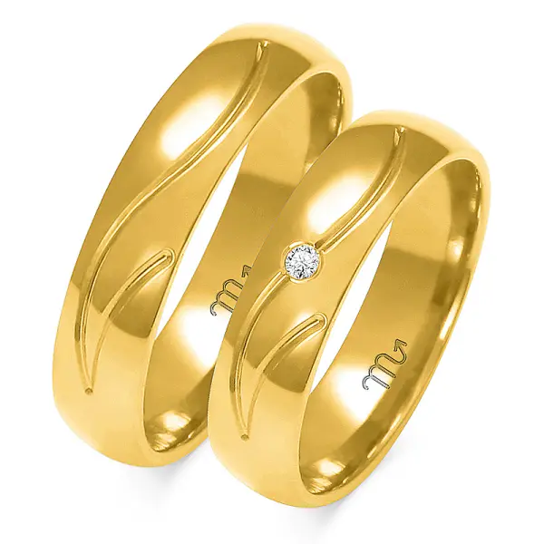 Obrączki ślubne - Wzór OZ 140