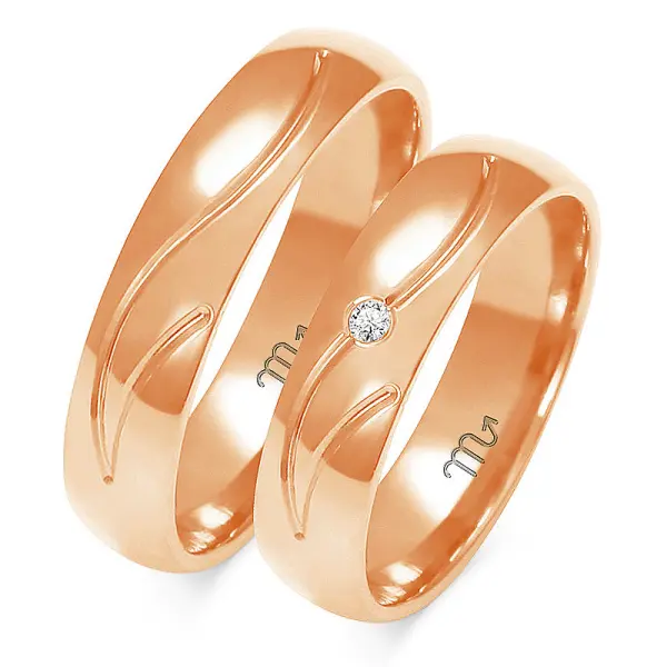 Obrączki ślubne - Wzór OZ 140